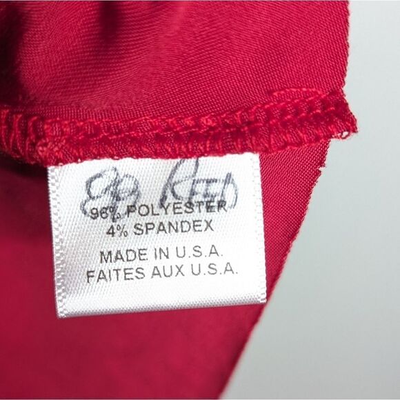 MISA Los Angeles Domino Maxi Dress Red Draped - Picture 7 of 10